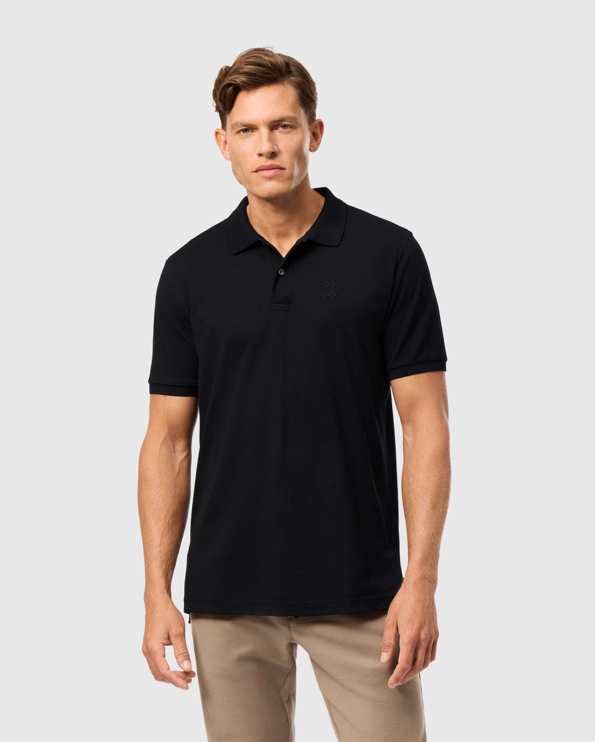 Mens james premium pique polo