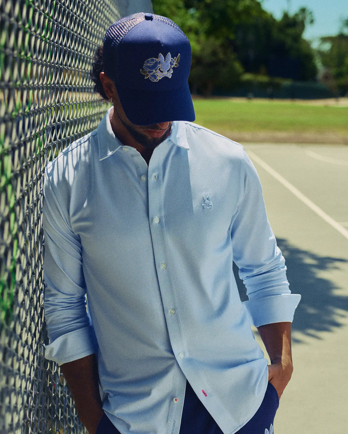 Mens jim jersey striped knit shirt