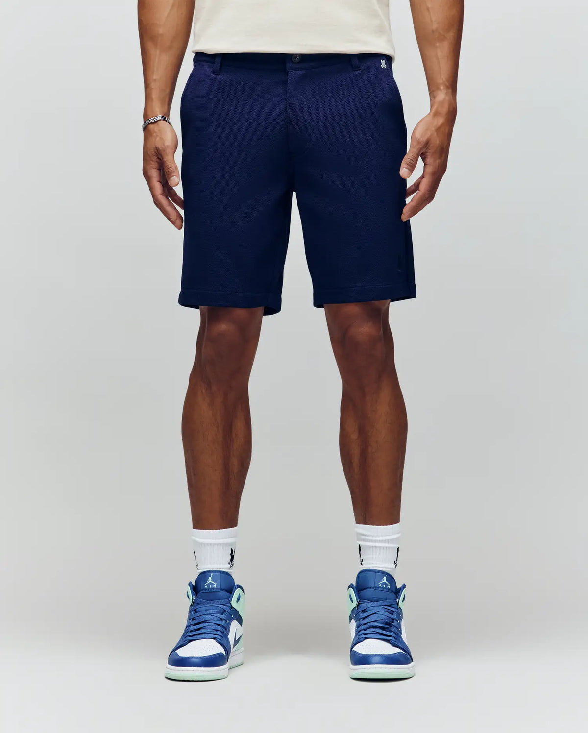 Mens shiro knit honeycomb short