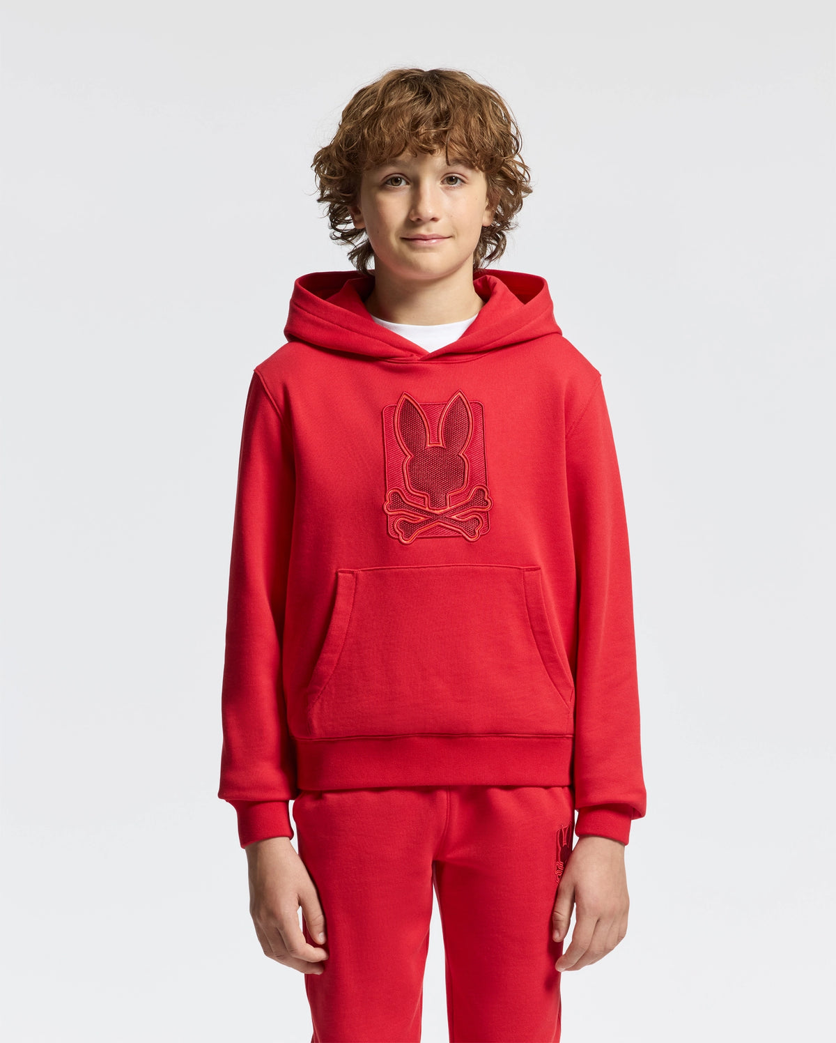Kids pierce essential french terry hoodie