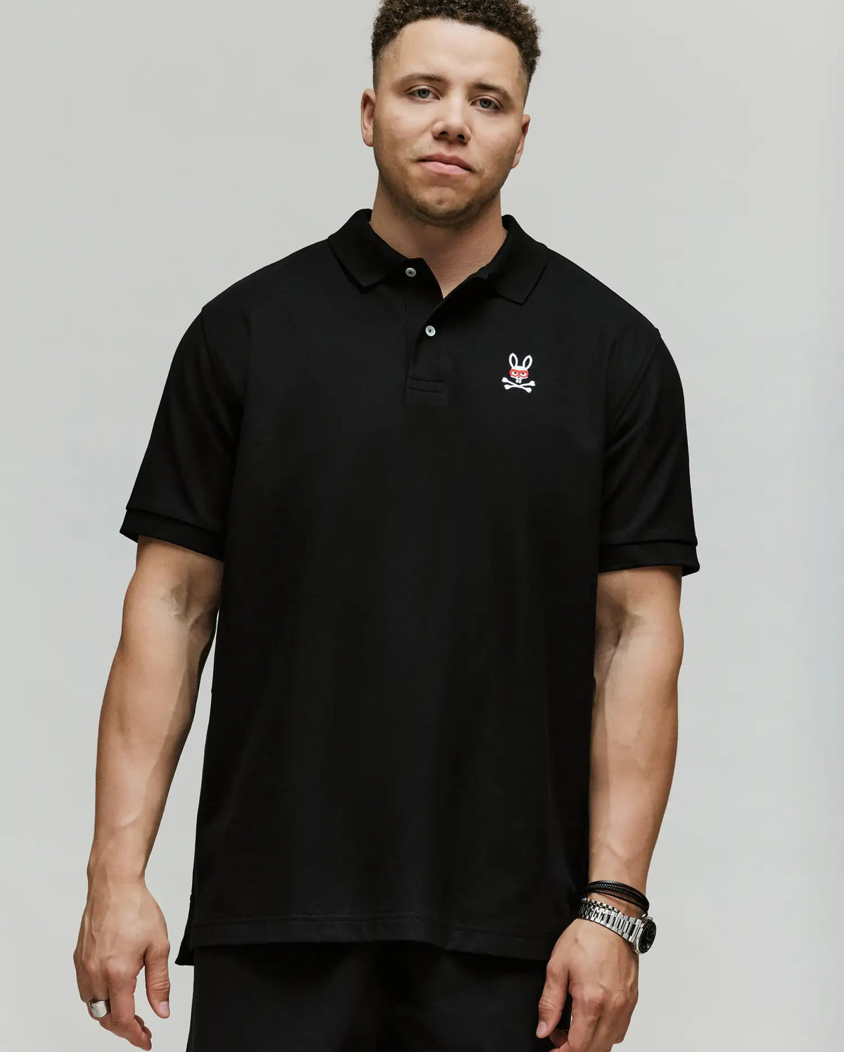 Mens big & tall mischief pique polo