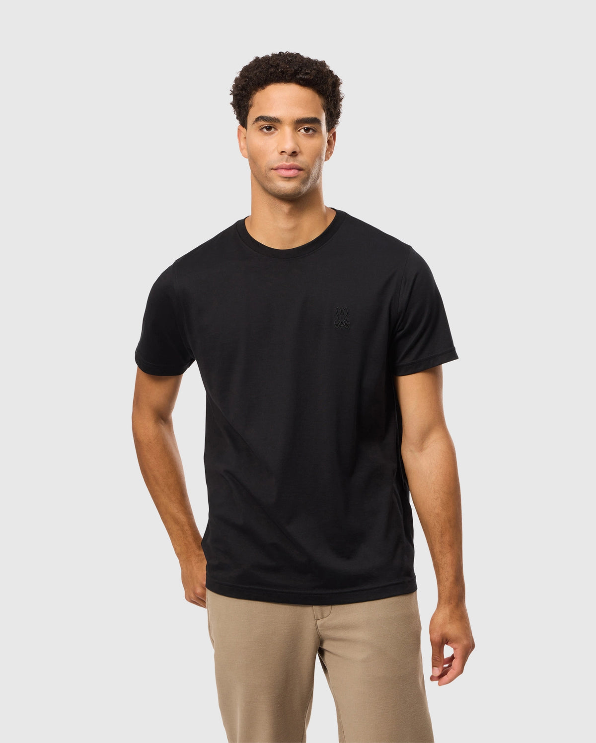Mens james premium crew neck tee