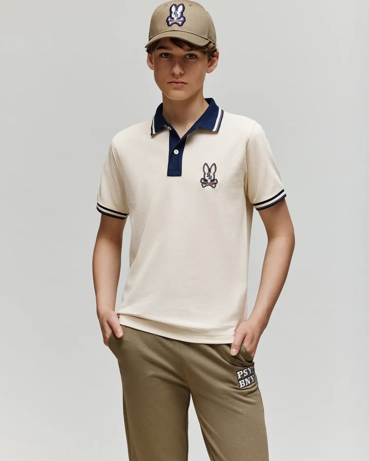Kids wade pique polo shirt