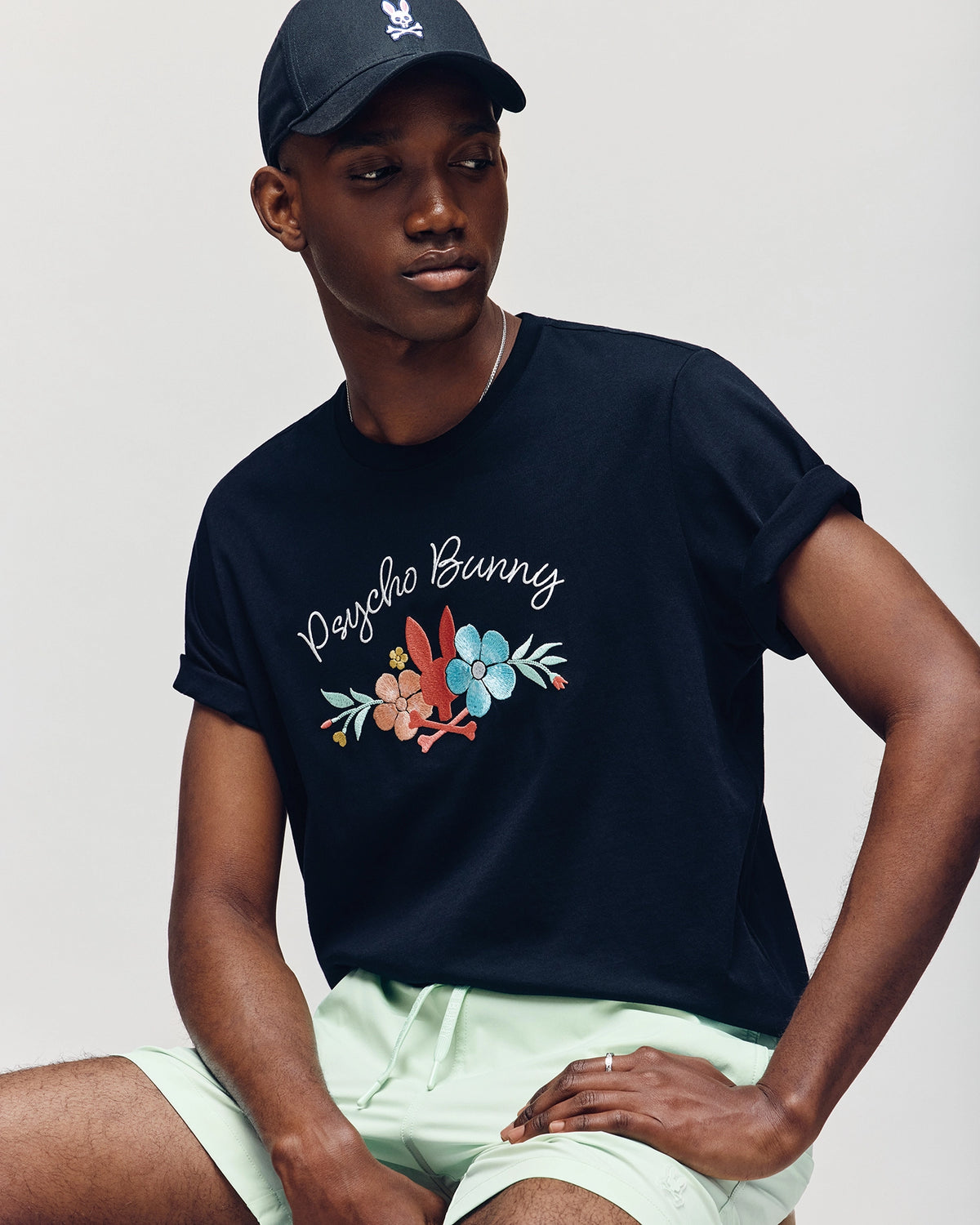 Mens meylon graphic tee