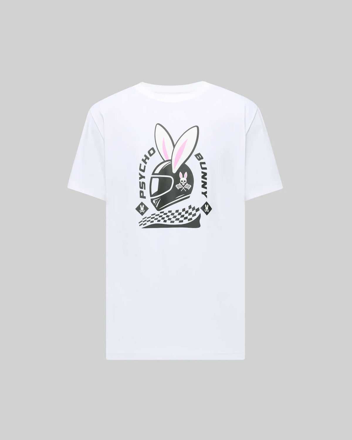 Mens racing bunny graphic tee