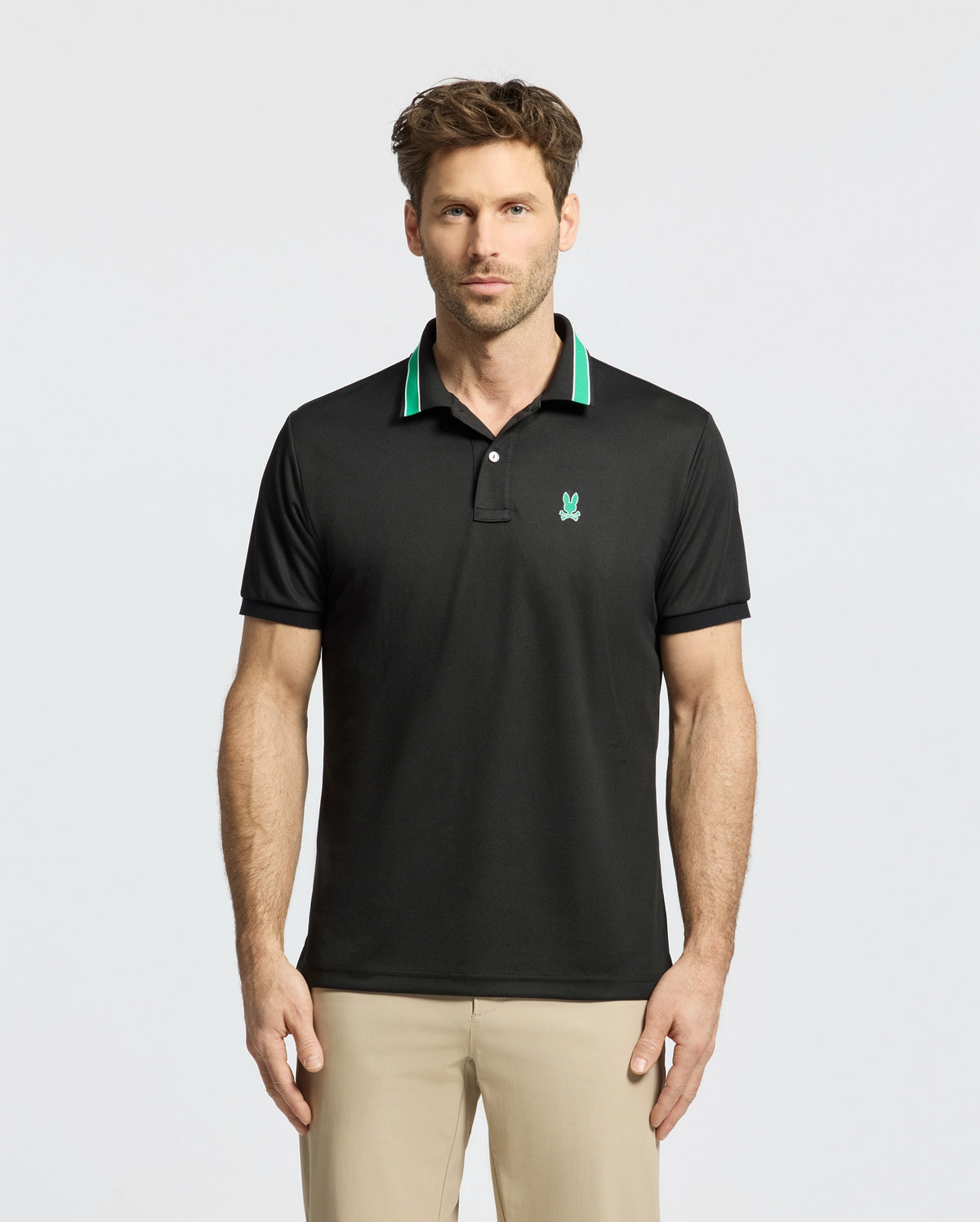 Mens forrest sport pique polo