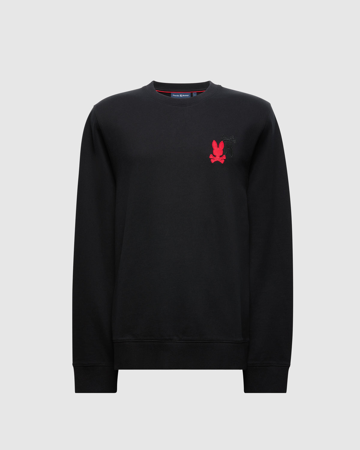 Mens pierce peached terry crew