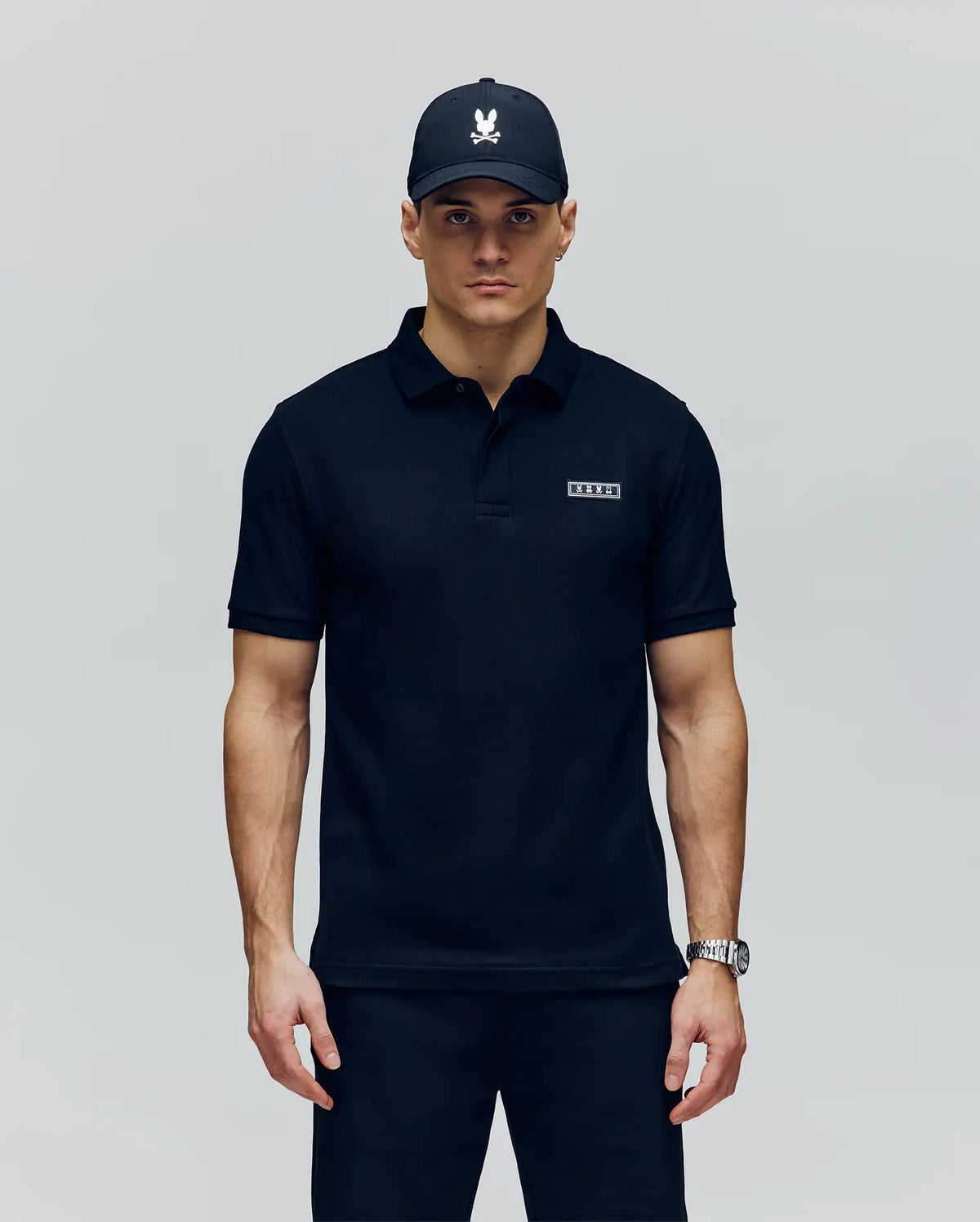 Mens axton pique polo