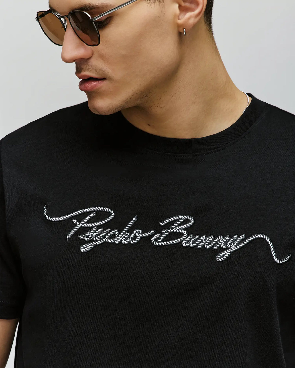 Mens cyrus wordmark graphic tee
