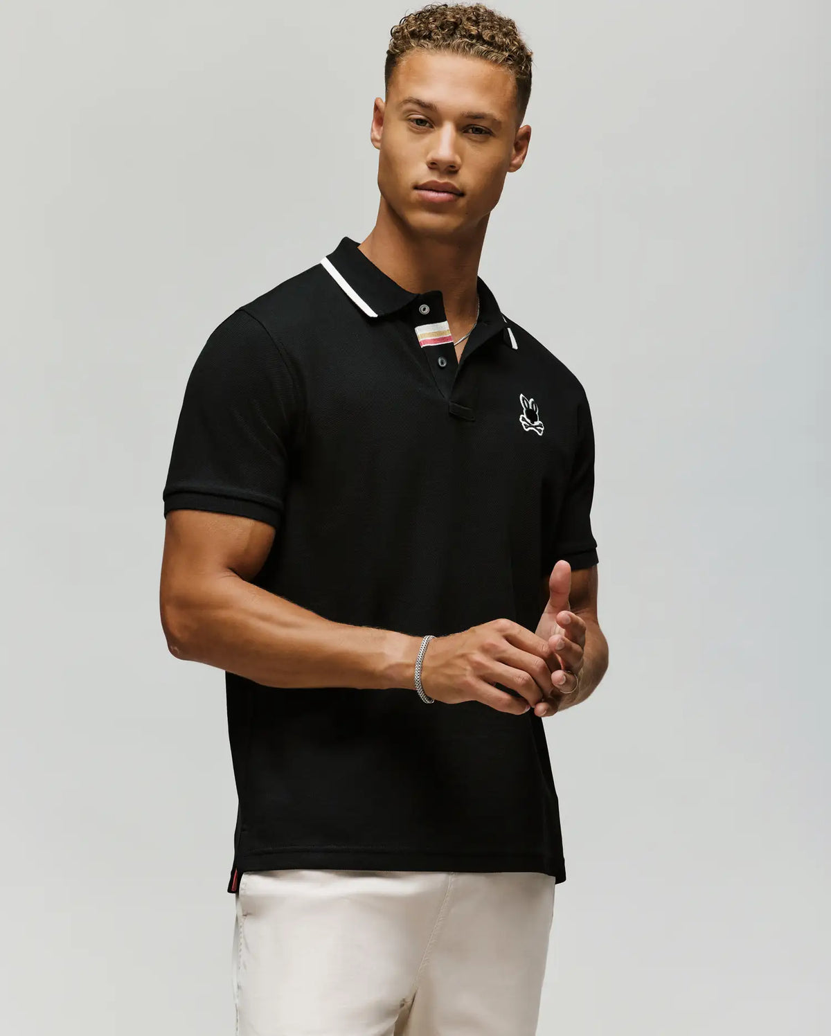 Mens fenley pique polo
