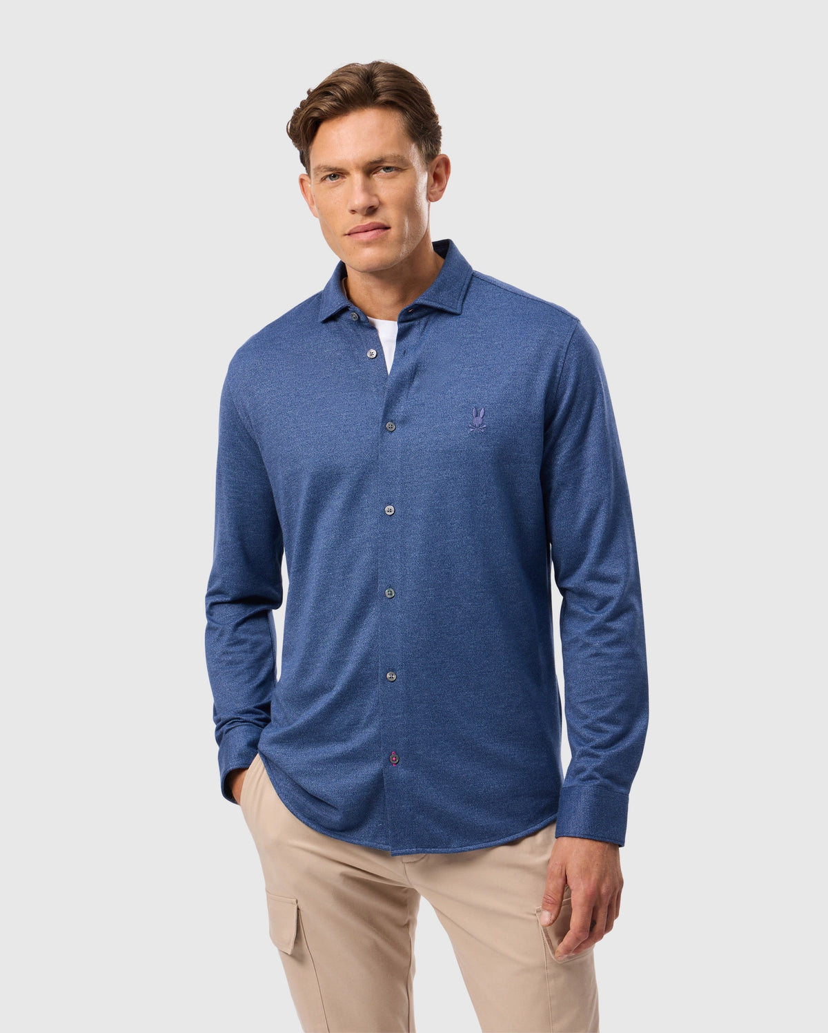Mens dalton knit shirt