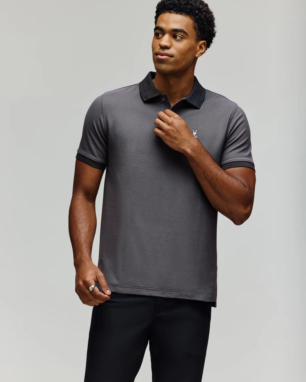 Mens murphy pique polo shirt