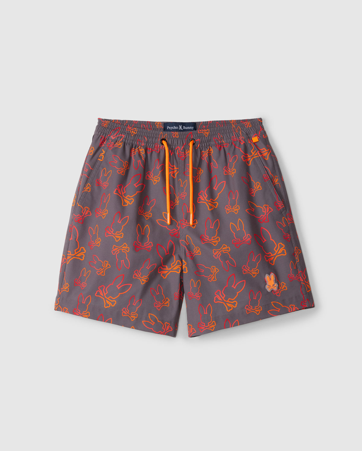 Kids sheldon all over print swim trunk