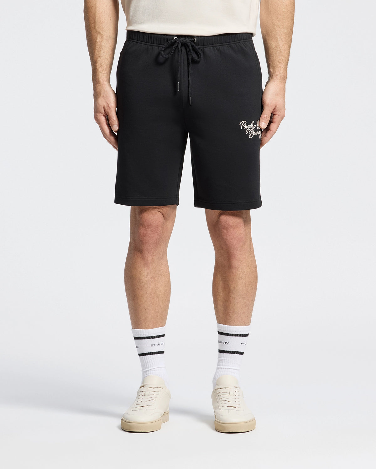 Mens desert embroidered sweatshort
