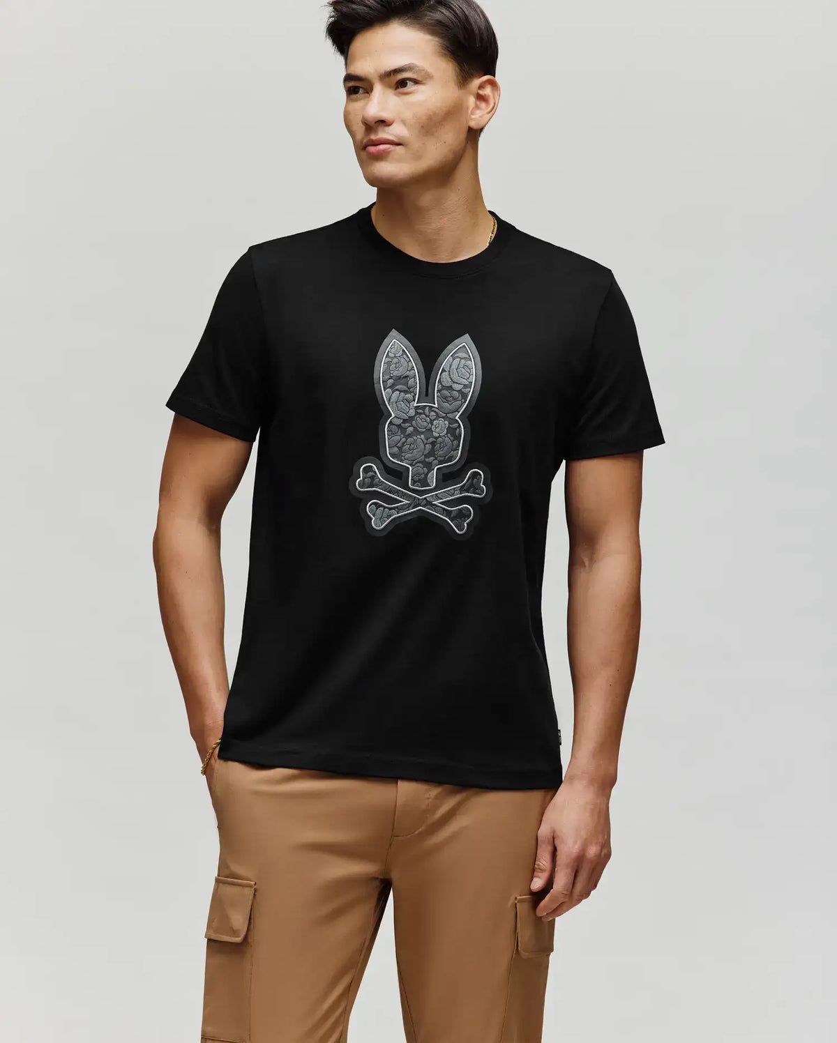 Mens rowen bunny graphic tee