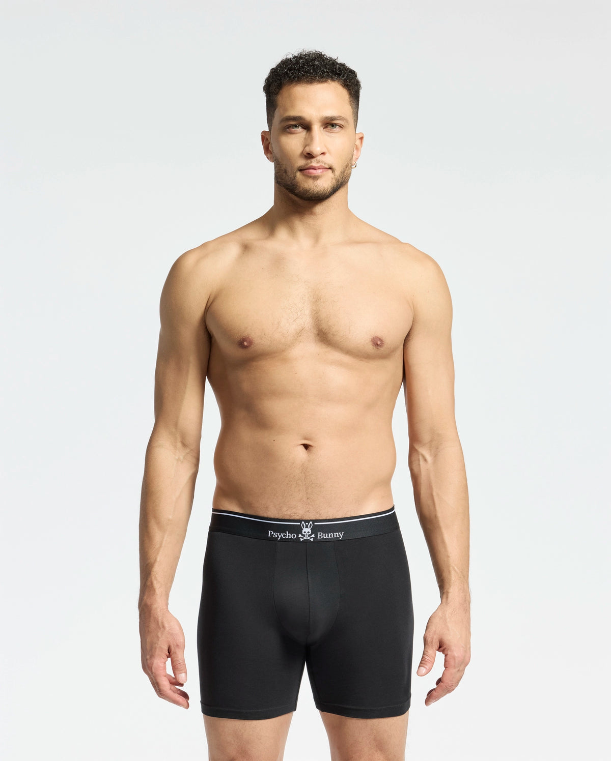 Mens solid knit 2 pack boxer brief