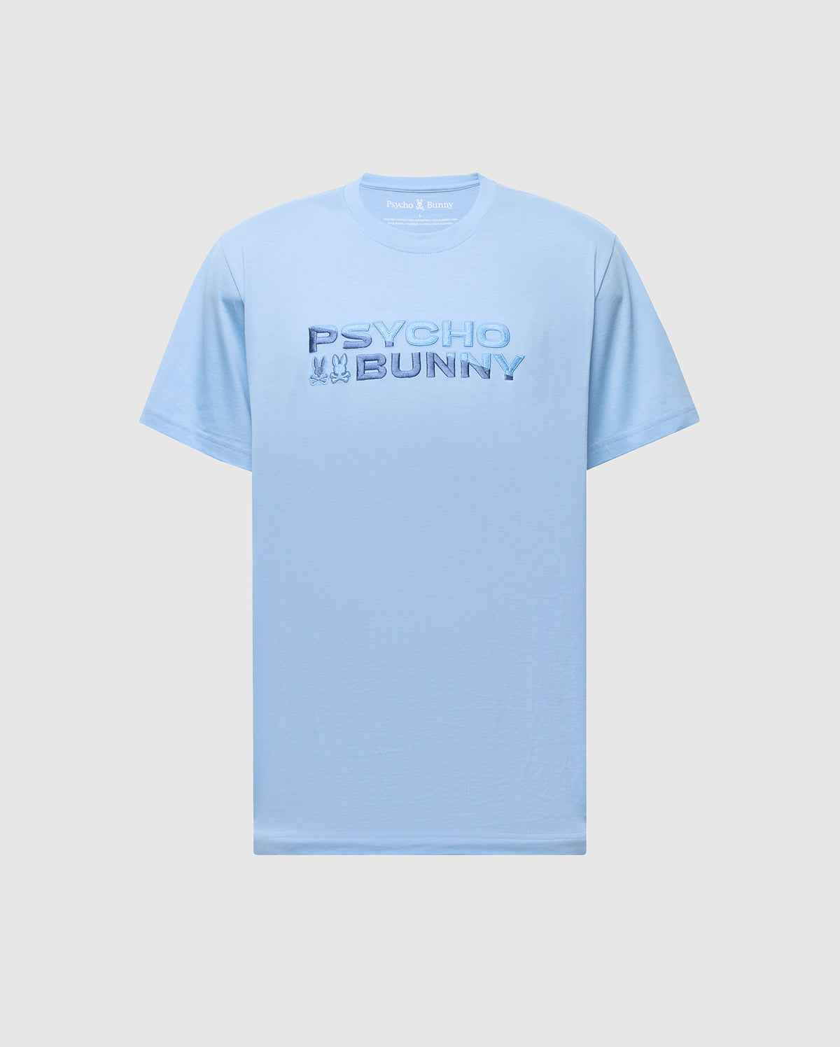 Mens berni embroidered wordmark graphic tee