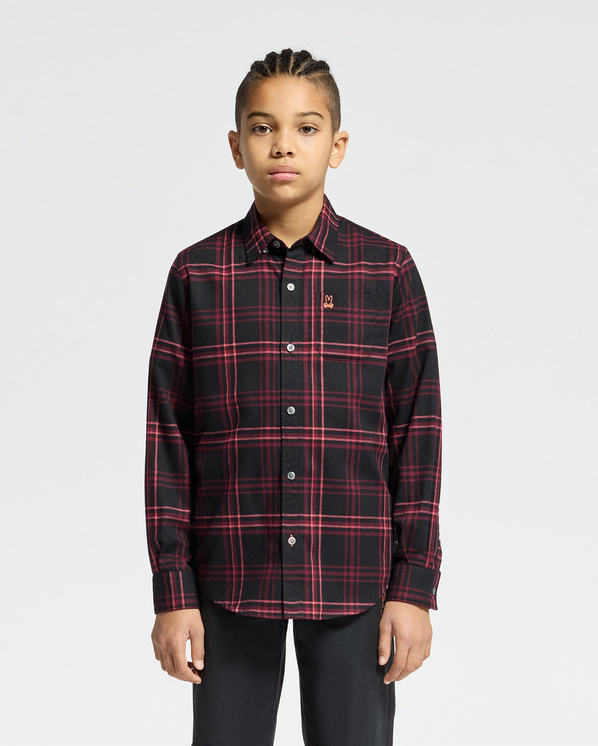Kids hayes plaid shirt