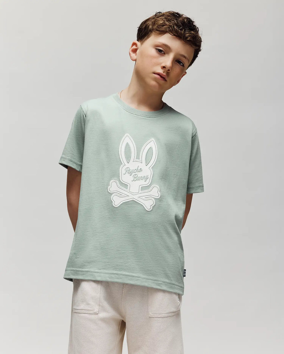 Kids derek center graphic tee