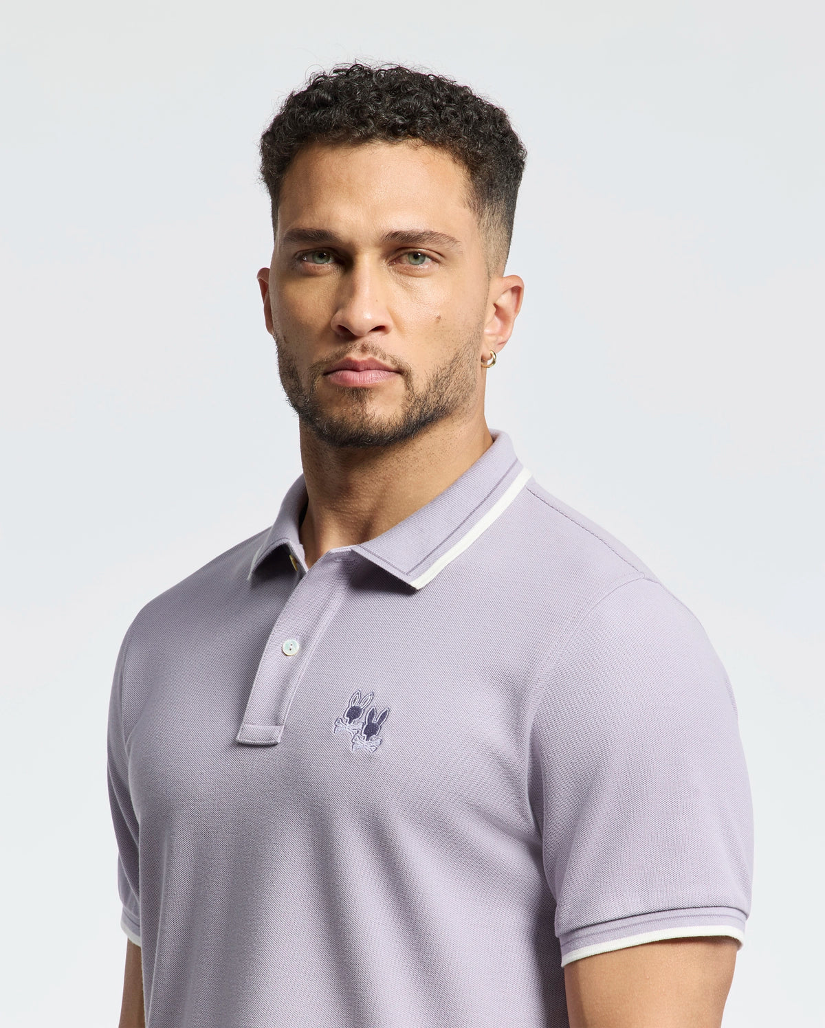 Mens elliot pique polo