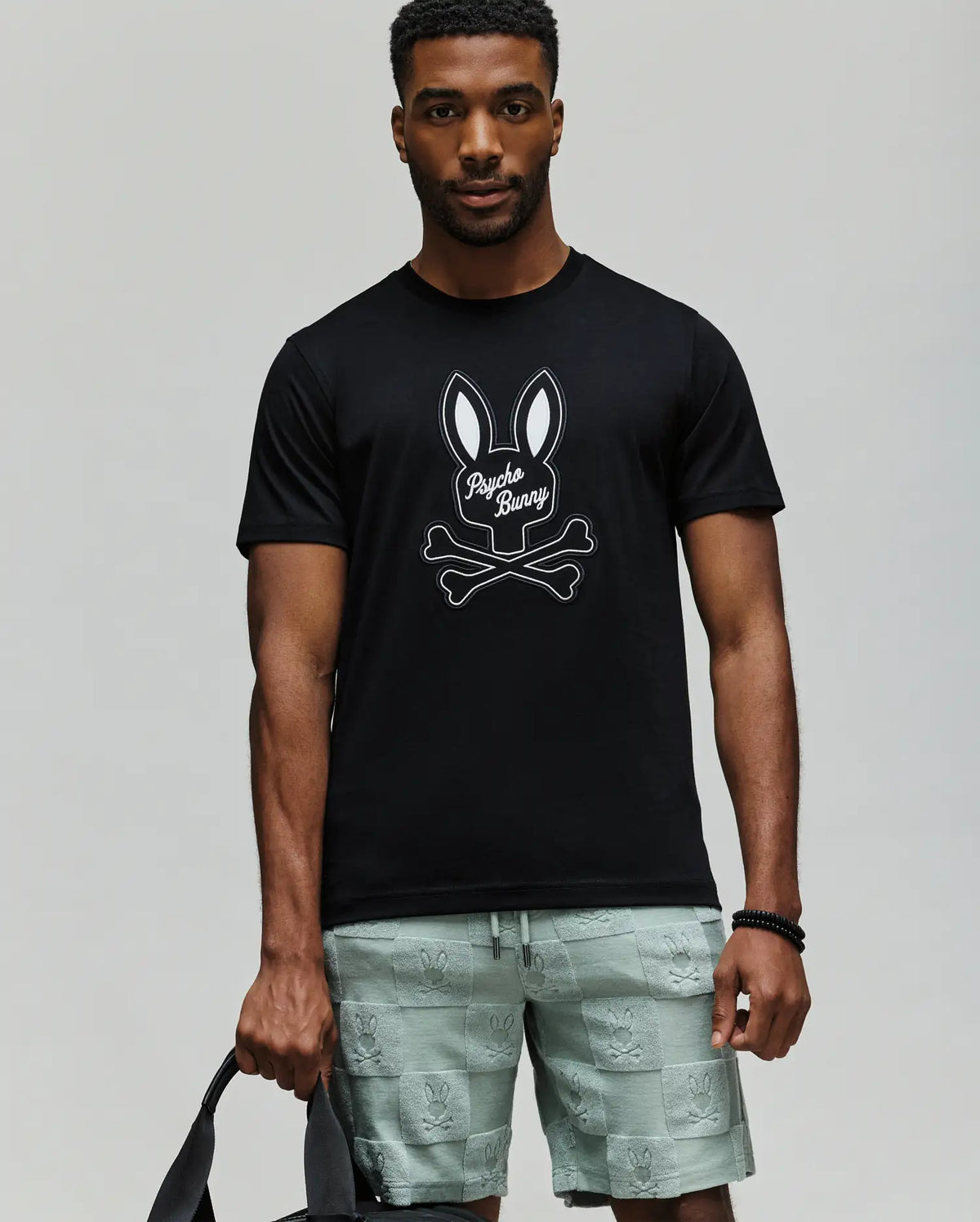 Mens derek center graphic tee