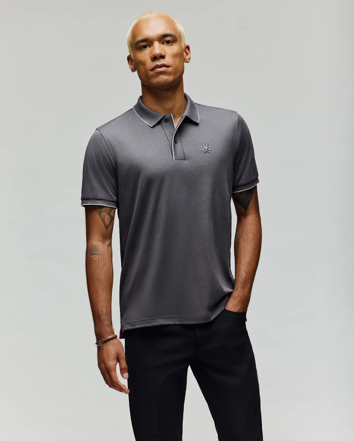 Mens bryce performance pique polo shirt