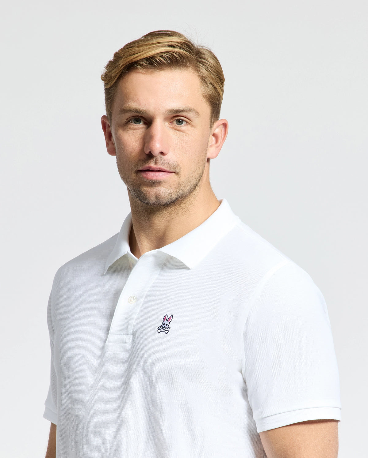 Mens classic pique polo shirt