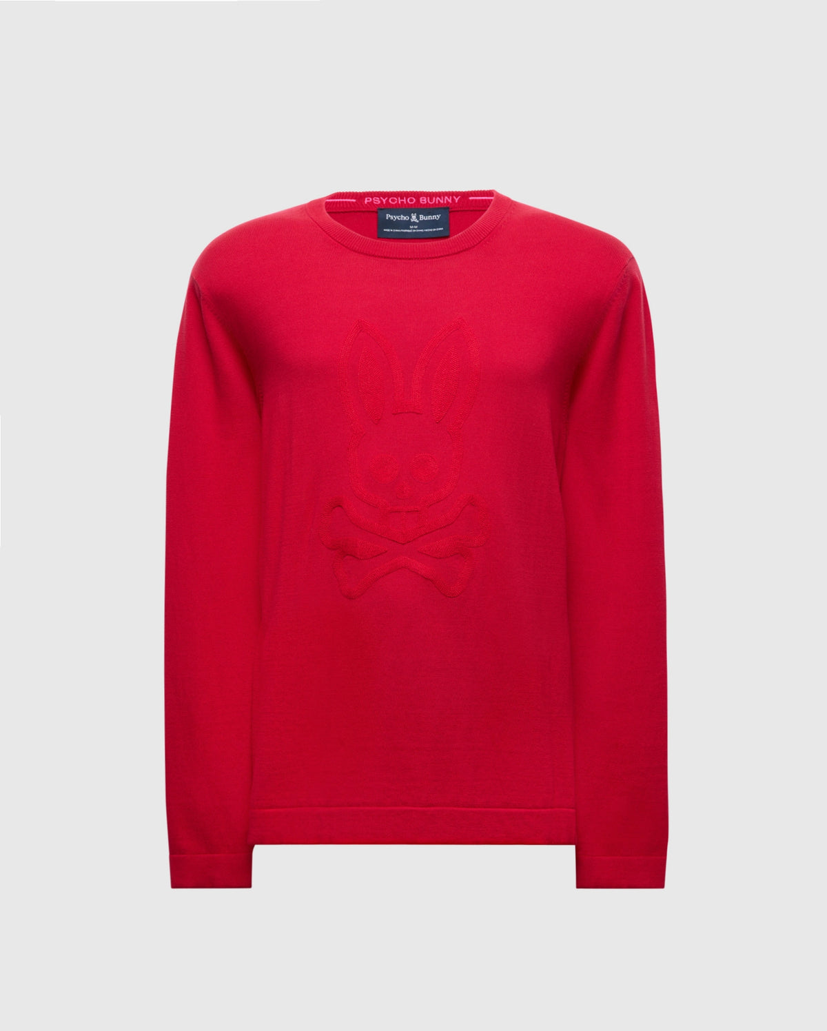 Mens coory chainstitch cotton sweater