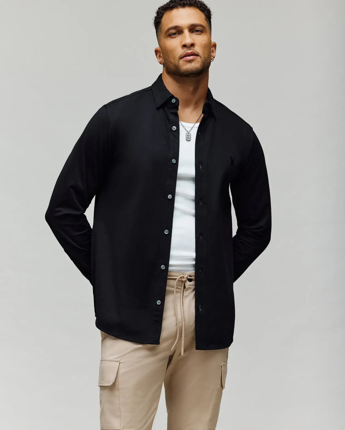 Mens jim jersey knit shirt