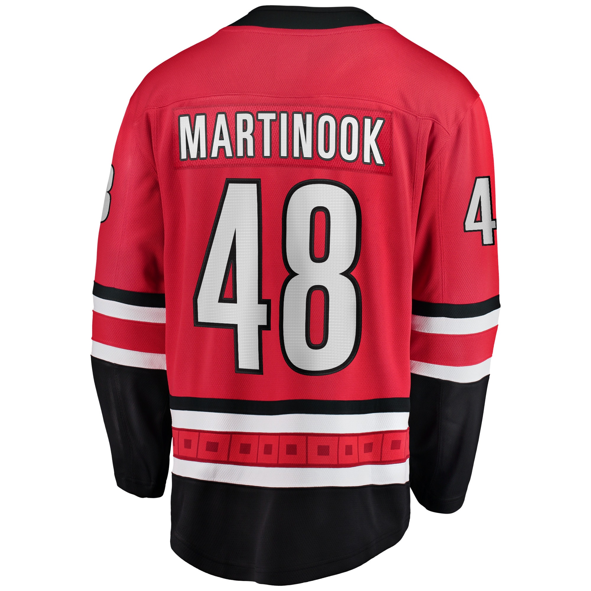 Carolina Hurricanes Jordan Martinook Red Alternate Breakaway Player NHL Jersey Men's