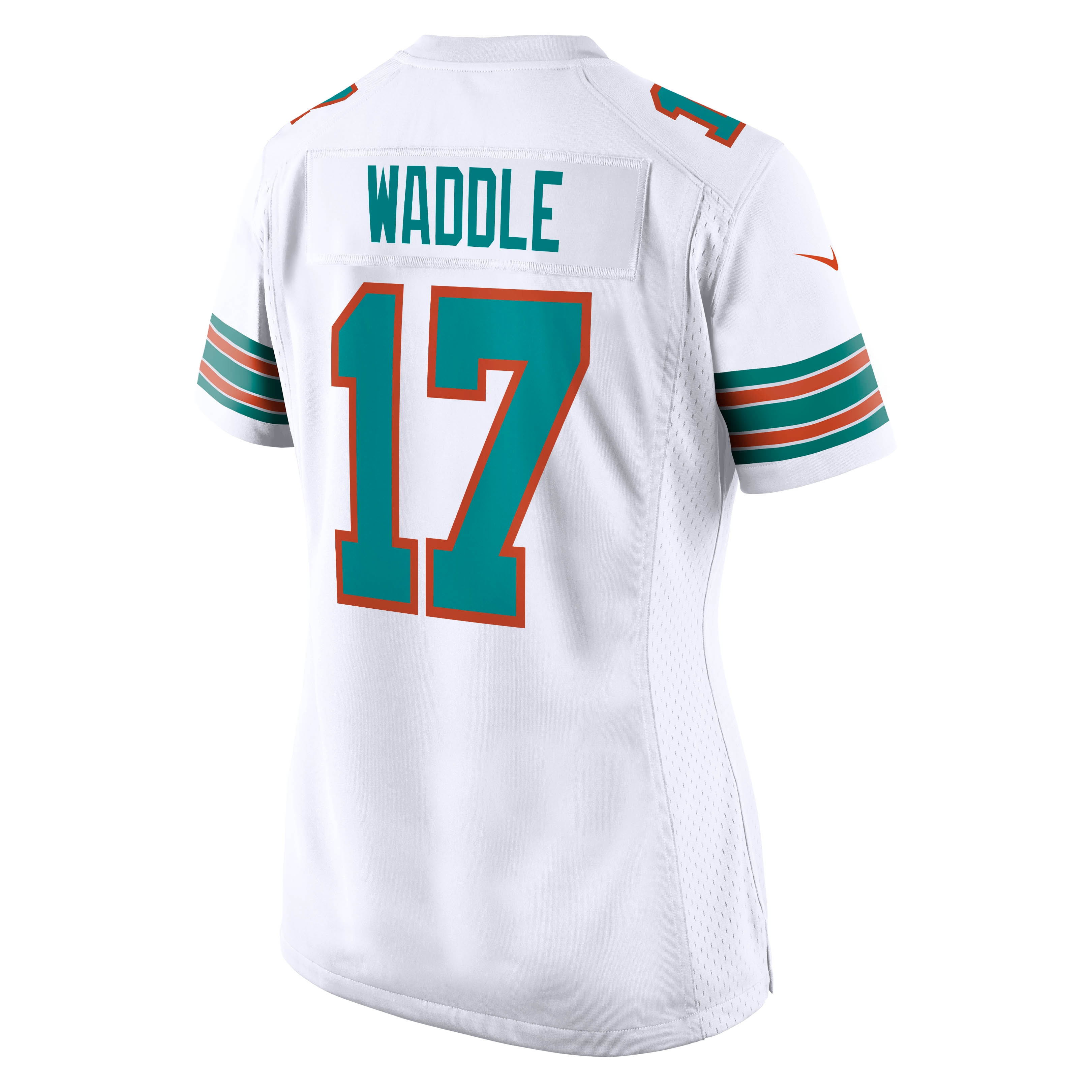 Miami Dolphins Jaylen Waddle White Game NFL Jersey Women's