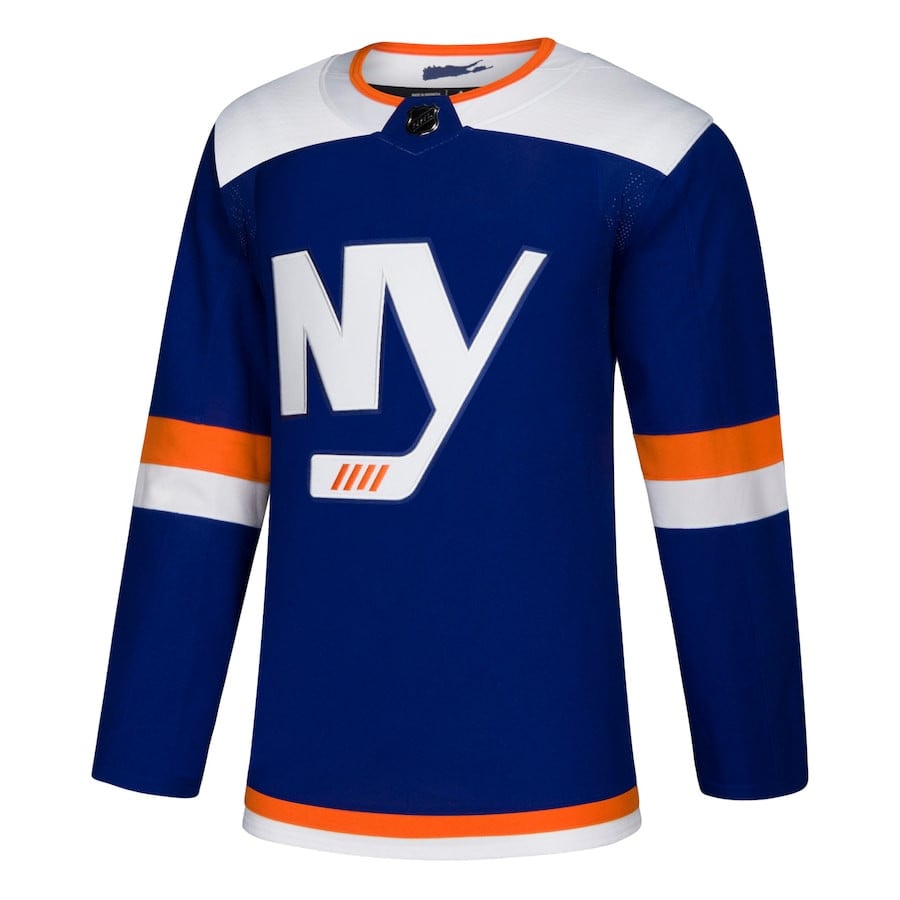 New York Islanders Alternate Blue NHL Jersey Men's