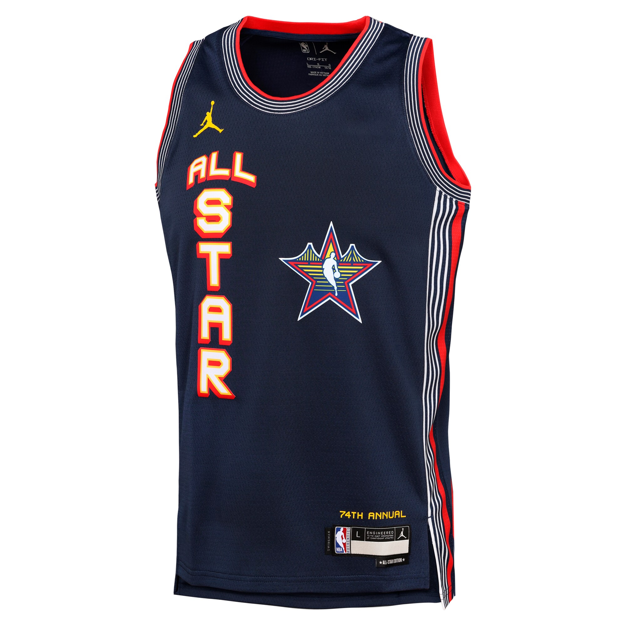 NBA All Star 2025 Swingman Team Nav NBA Jersey Youth