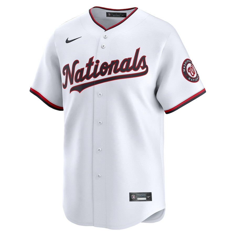 Drew Millas 81 Washington Nationals Home Limited Player White MLB Jersey Men's