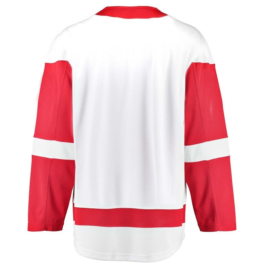 Nate Danielson #29 Detroit Red Wings 2023 Draft Away White NHL Jersey Men's