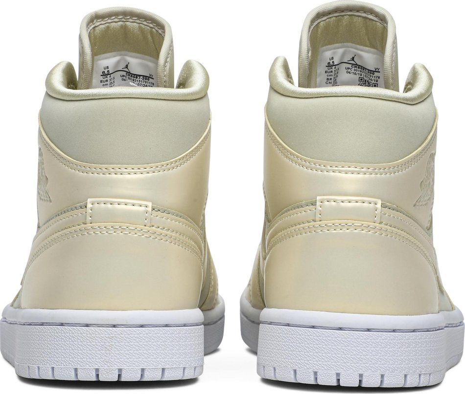 Wmns Air Jordan 1 Mid Lemon Yellow CK6587-200