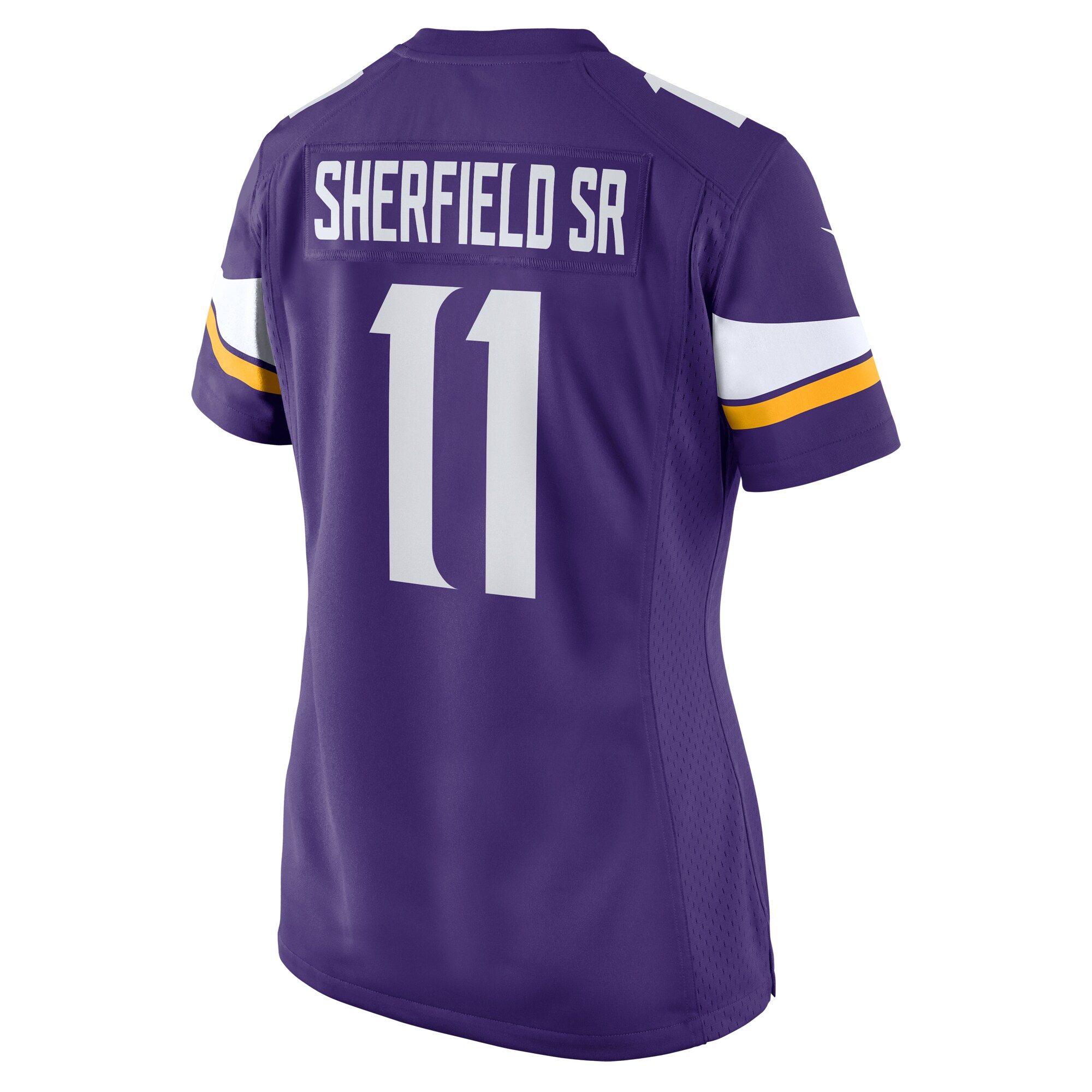 Minnesota Vikings Trent Sherfield Sr. Purple Game NFL Jersey Women's