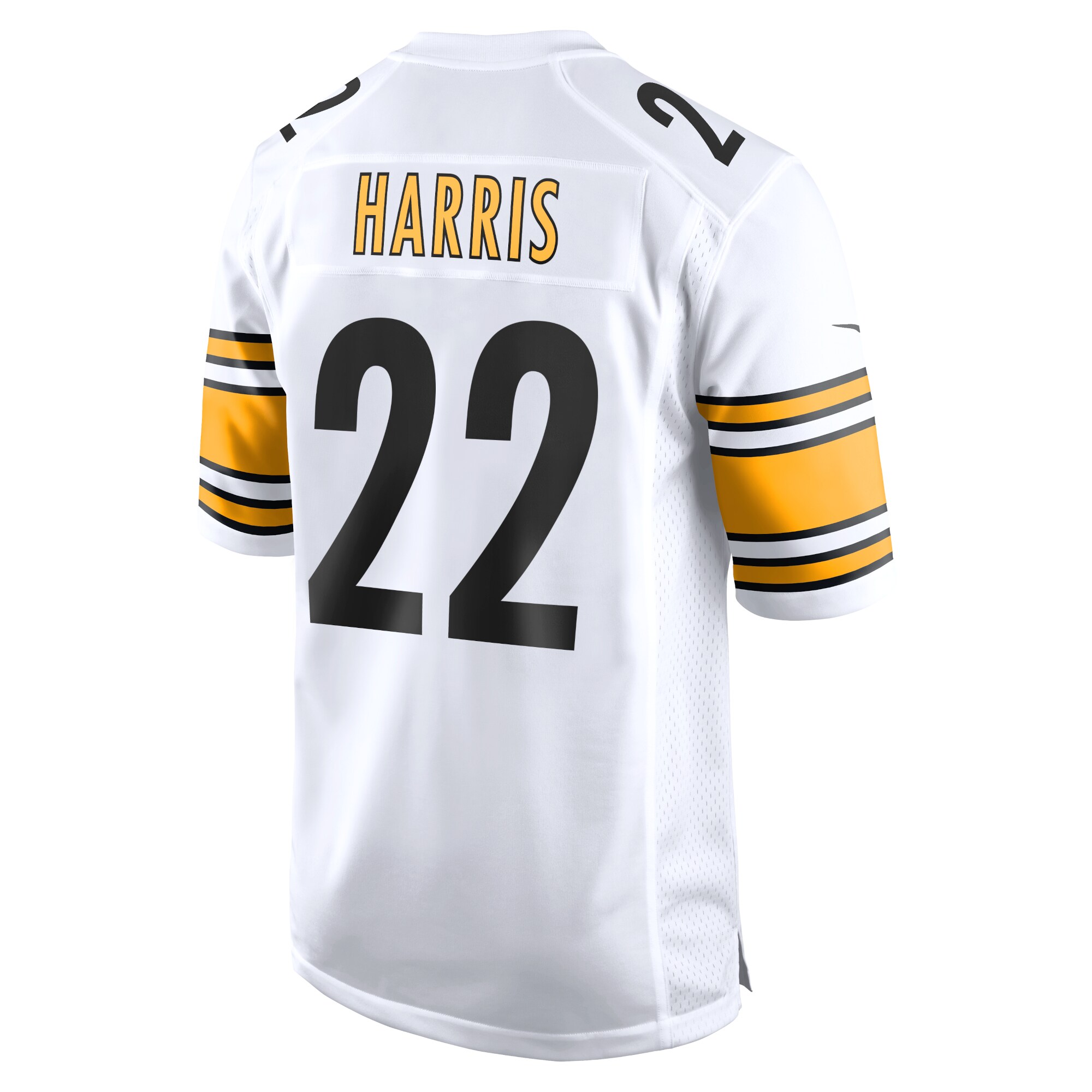 Pittsburgh Steelers Najee Harris White Game NFL Jersey Men's