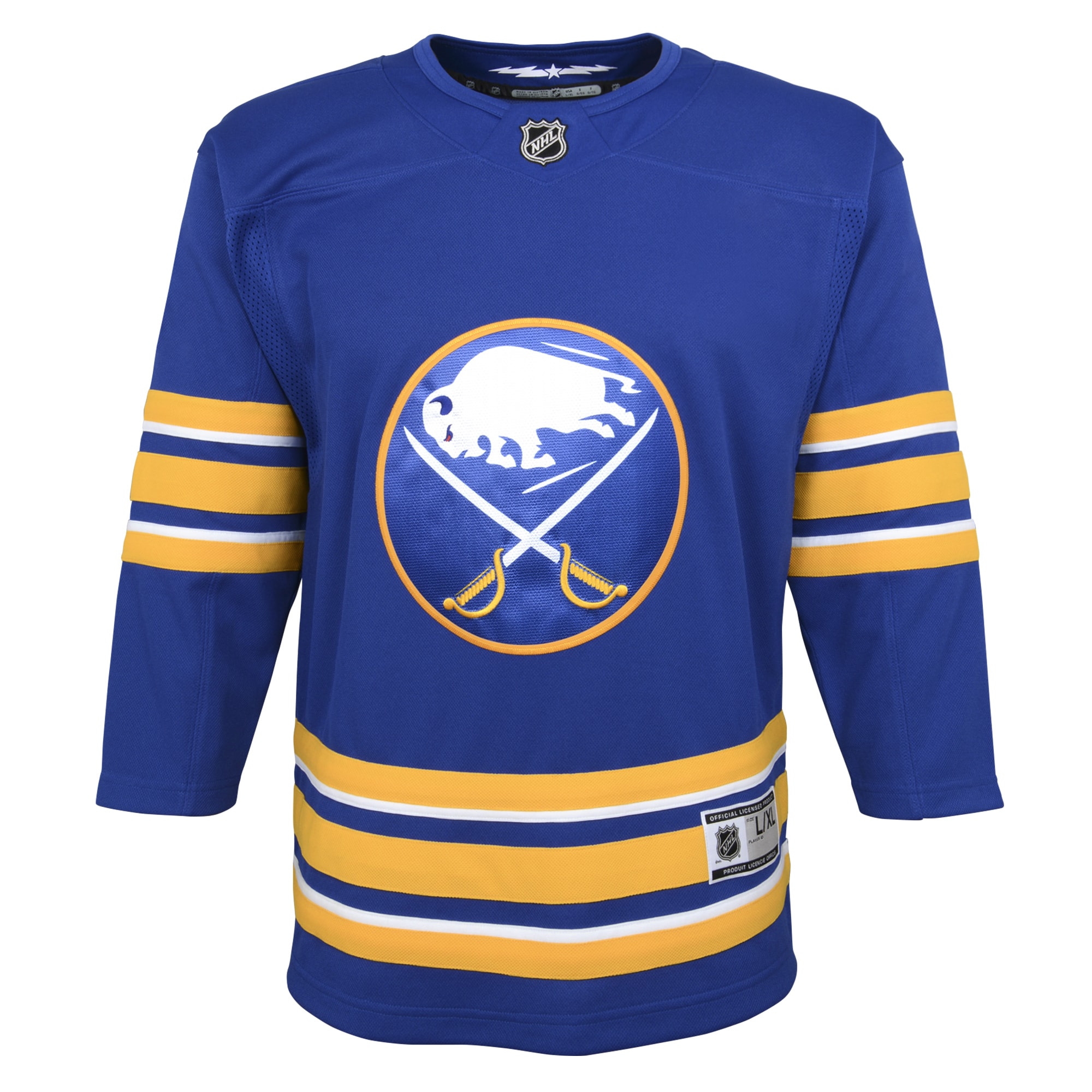 Buffalo Sabres Royal Home Premier NHL Jersey Youth
