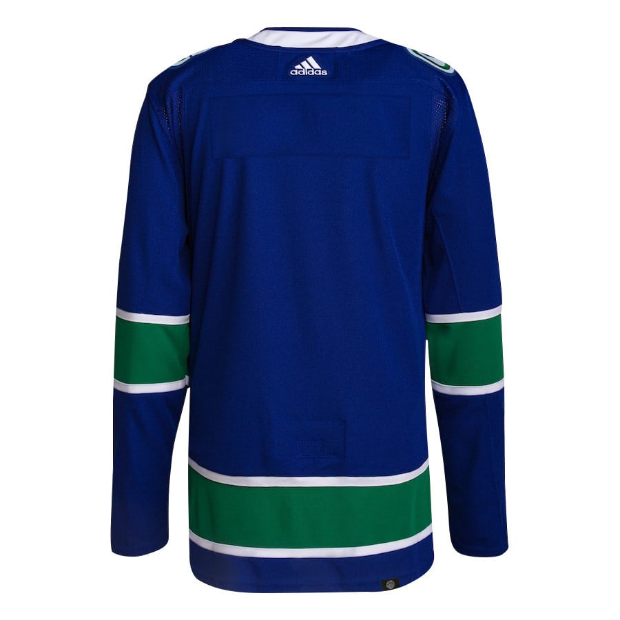 Vancouver Canucks 2024 Playoffs Patch Home Blue NHL Jersey Men's