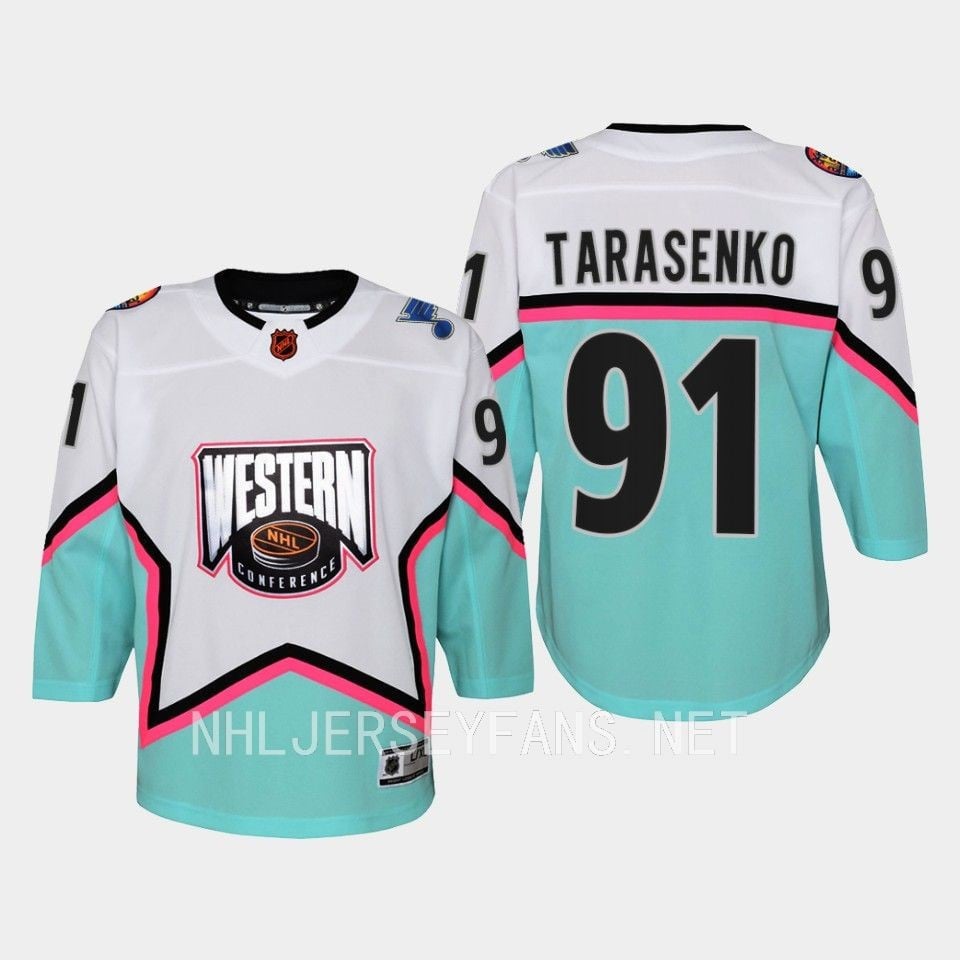 Vladimir Tarasenko 91 St. Louis Blues 2023 All Star Western White NHL Jersey Men's