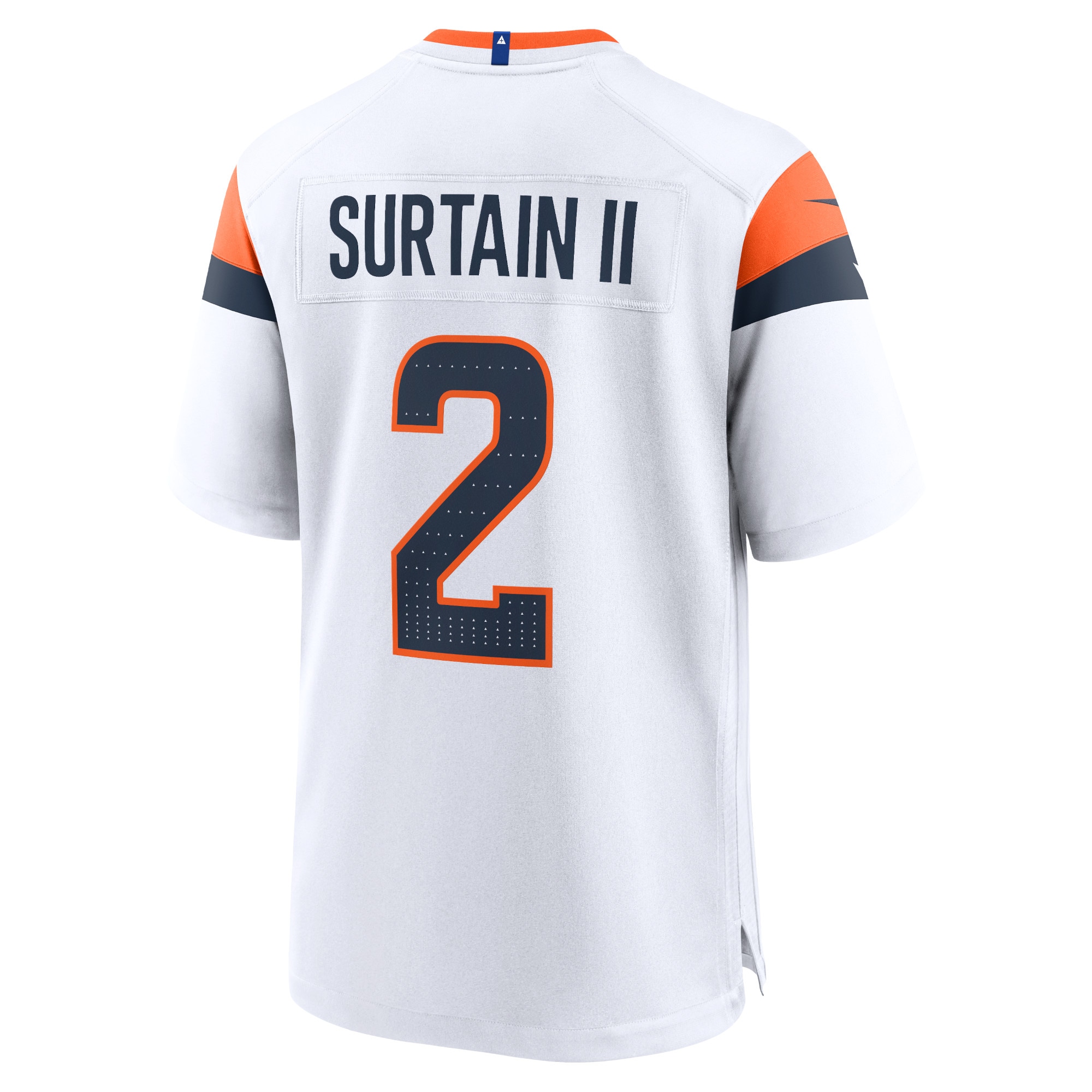 Denver Broncos Patrick Surtain II White Mile High Collection Game NFL Jersey Men's