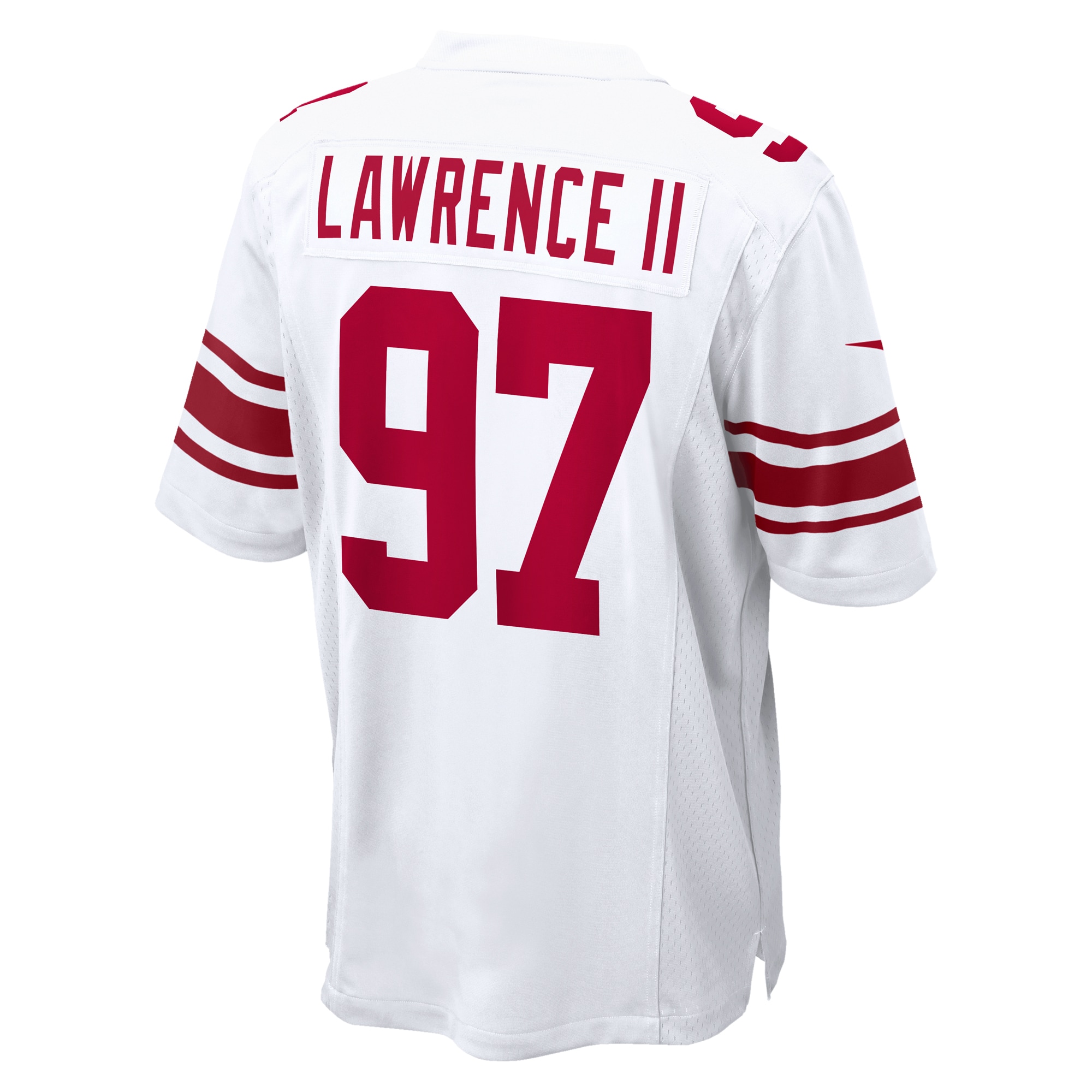 New York Giants Dexter Lawrence II White Game Player NFL Jersey Men's