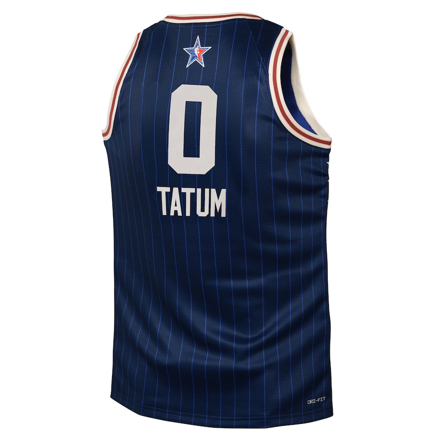 Jayson Tatum 0 2024 All Star Game Swingma Navy NBA Jersey Youth