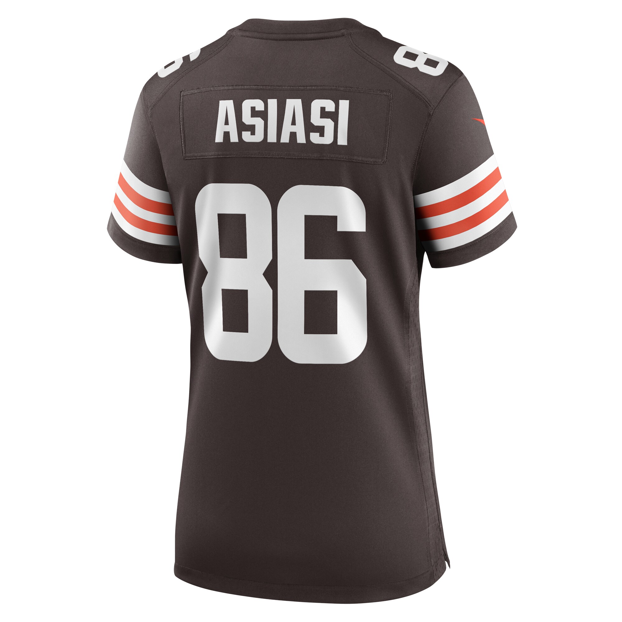 Cleveland Browns Devin Asiasi Brown Game NFL Jersey Women's