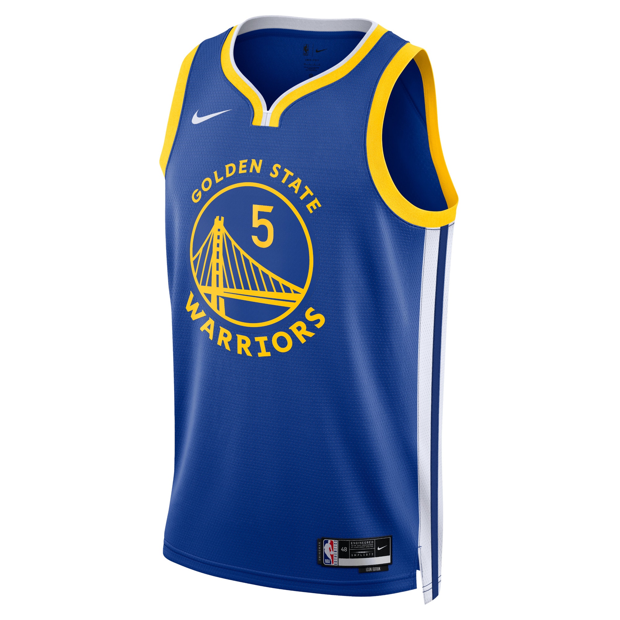 Golden State Warriors Icon Edition Swingman Royal Kevon Loone Unisex NBA Jersey Unisex