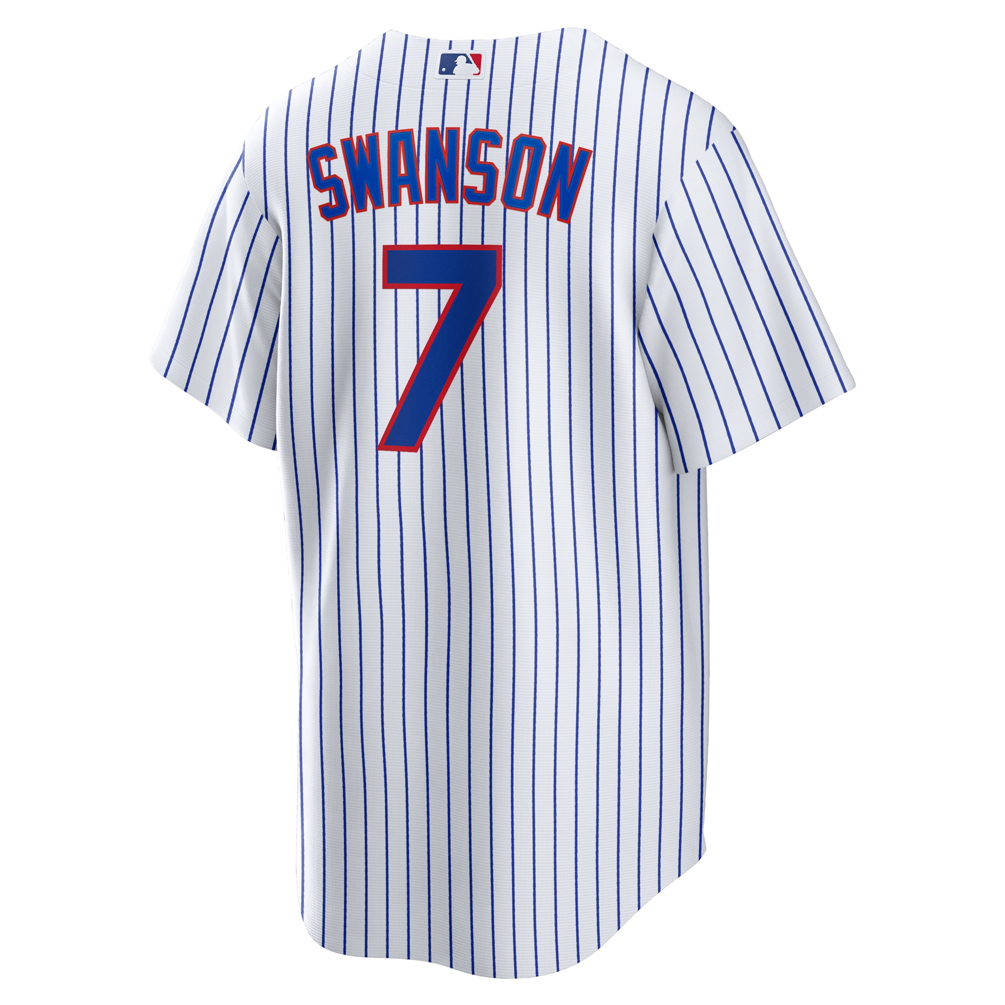 Chicago Cubs Dansby Swanson White Player MLB Jersey Men's