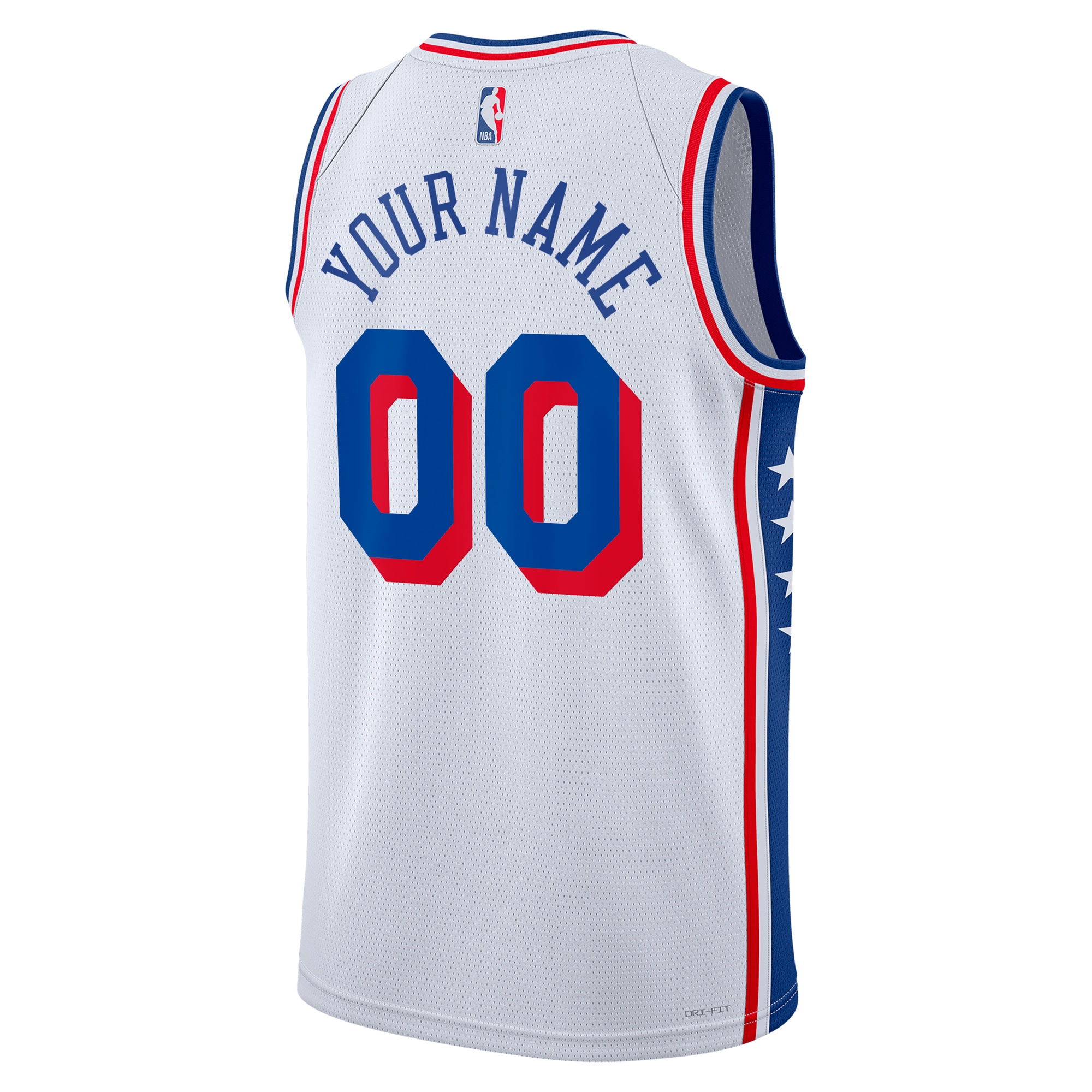 Philadelphia 76ers Association Swingman Custom Unisex NBA Jersey Unisex