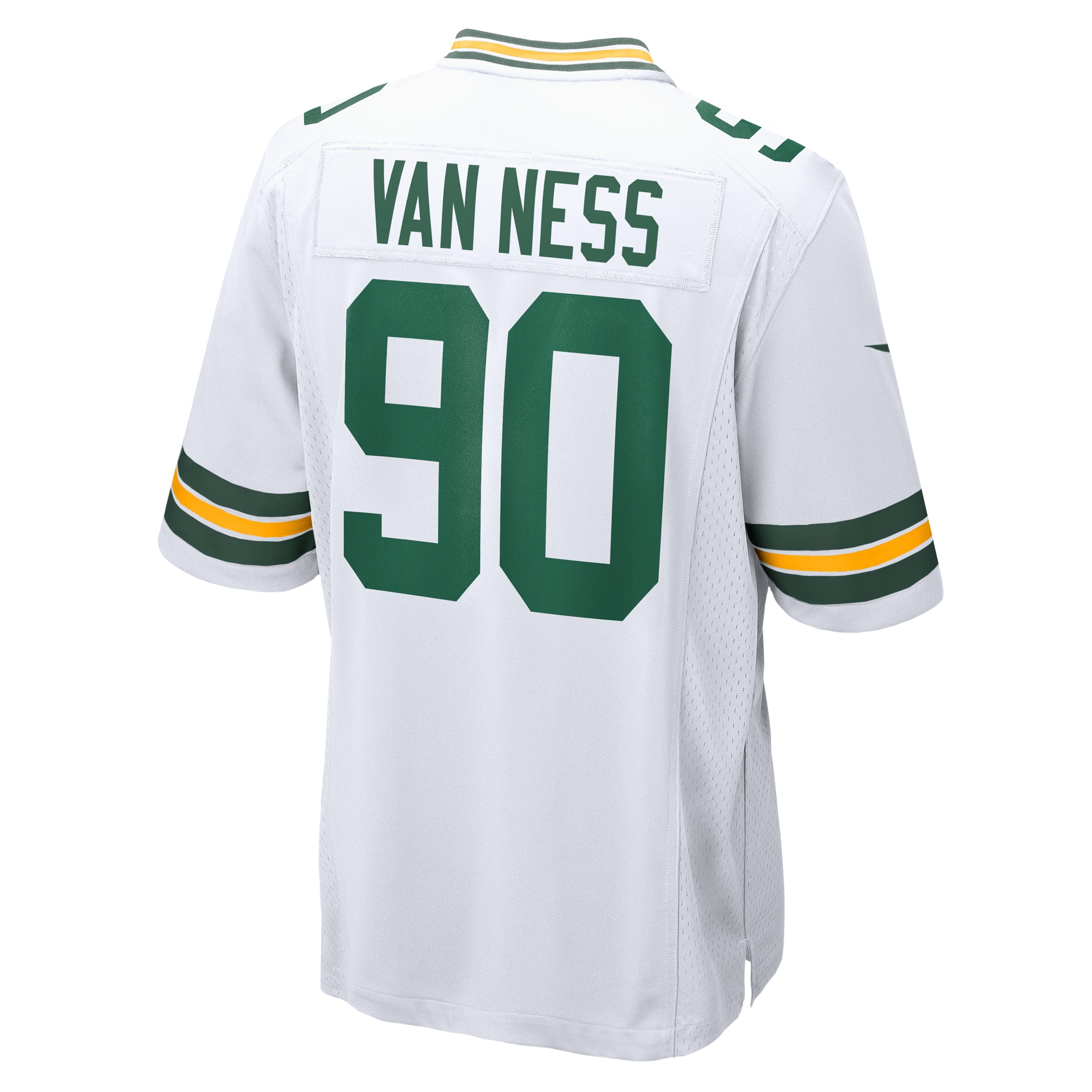 Green Bay Packers Lukas Van Ness White Game NFL Jersey Men's