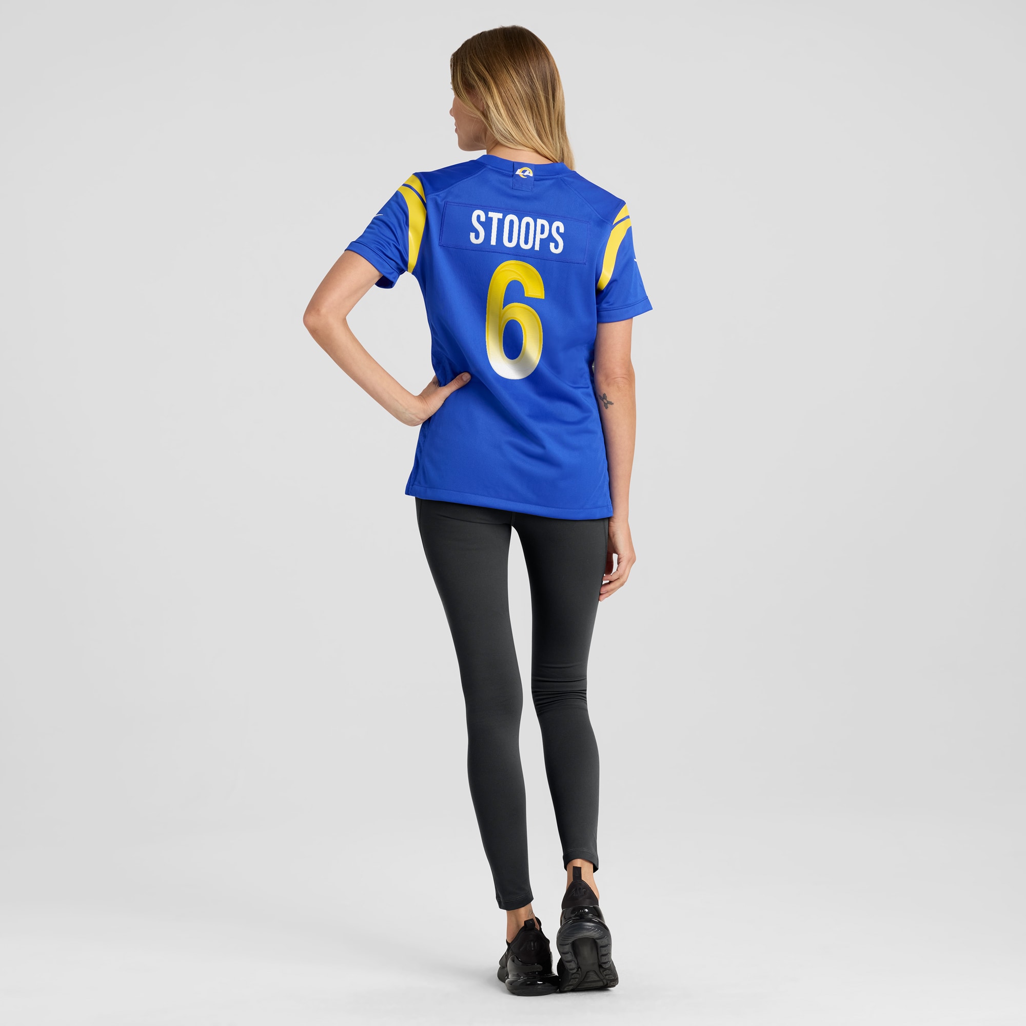 Los Angeles Rams Drake Stoops Royal Game NFL Jersey Women's